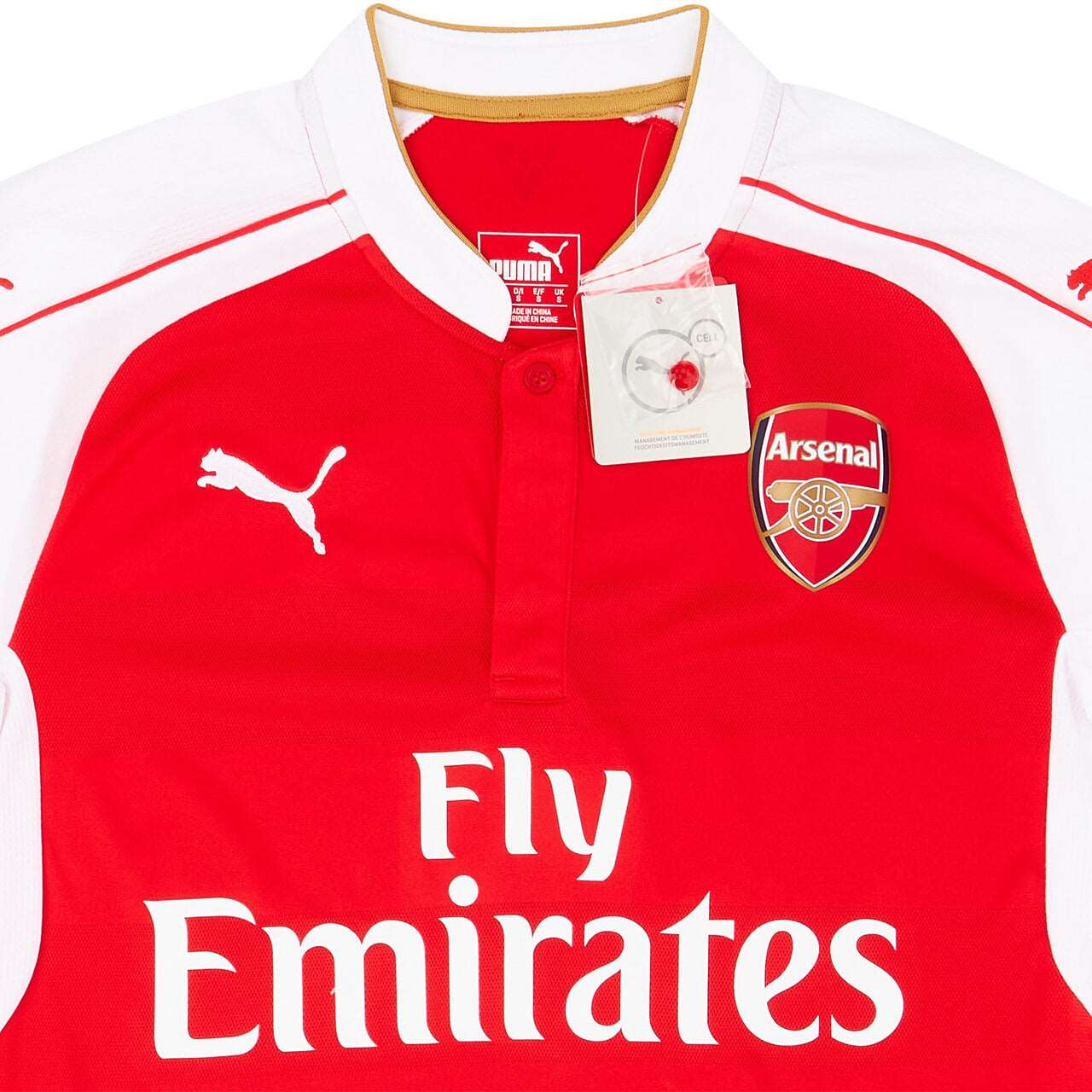 15-16 Arsenal Home Shirt - mysteryjerseys.ca