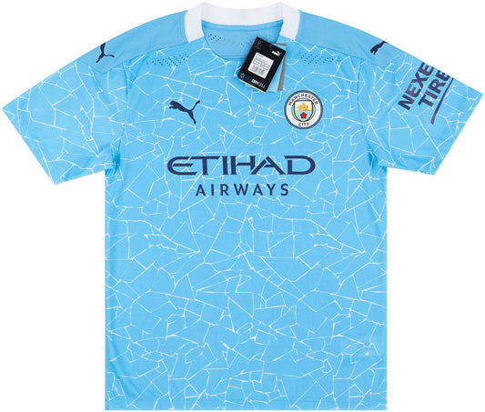 20-21 Manchester City Player Issue Home Shirt - mysteryjerseys.ca